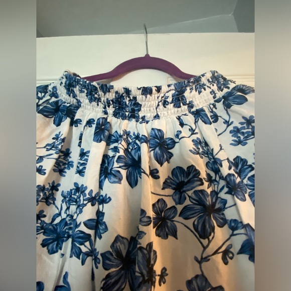Japna summer maxi skirt, size L🔵⚪️ - Picture 2 of 5